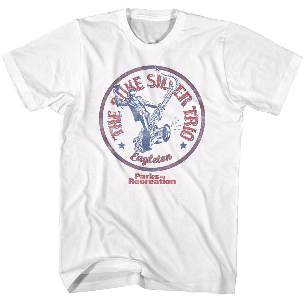 Parks And Recreation Duke Silver Trio T-Shirt