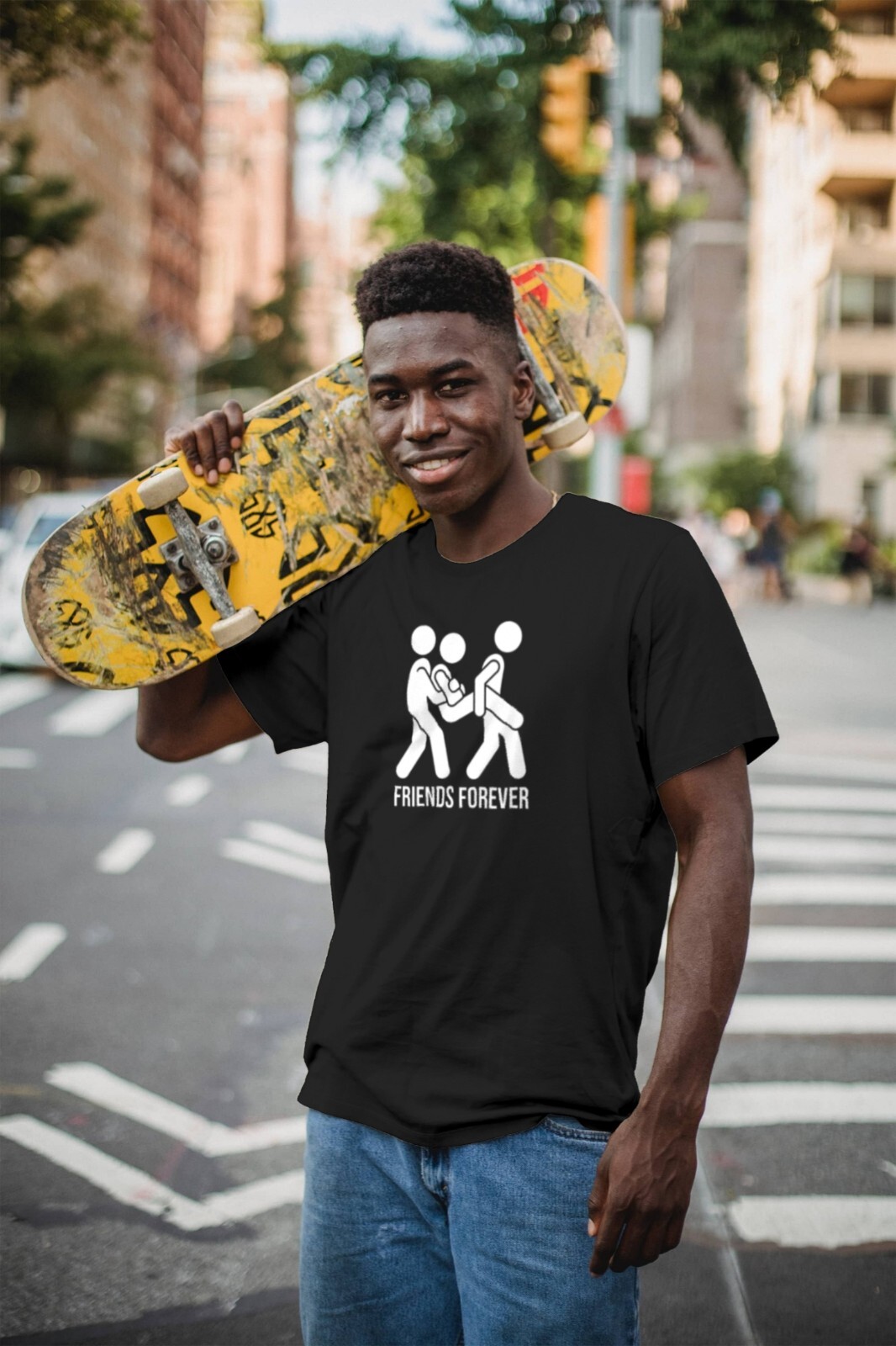 BLACK Mens Funny T-Shirts Sarcastic Novelty Joke T-Shirt Black Tee Shirt Top 4