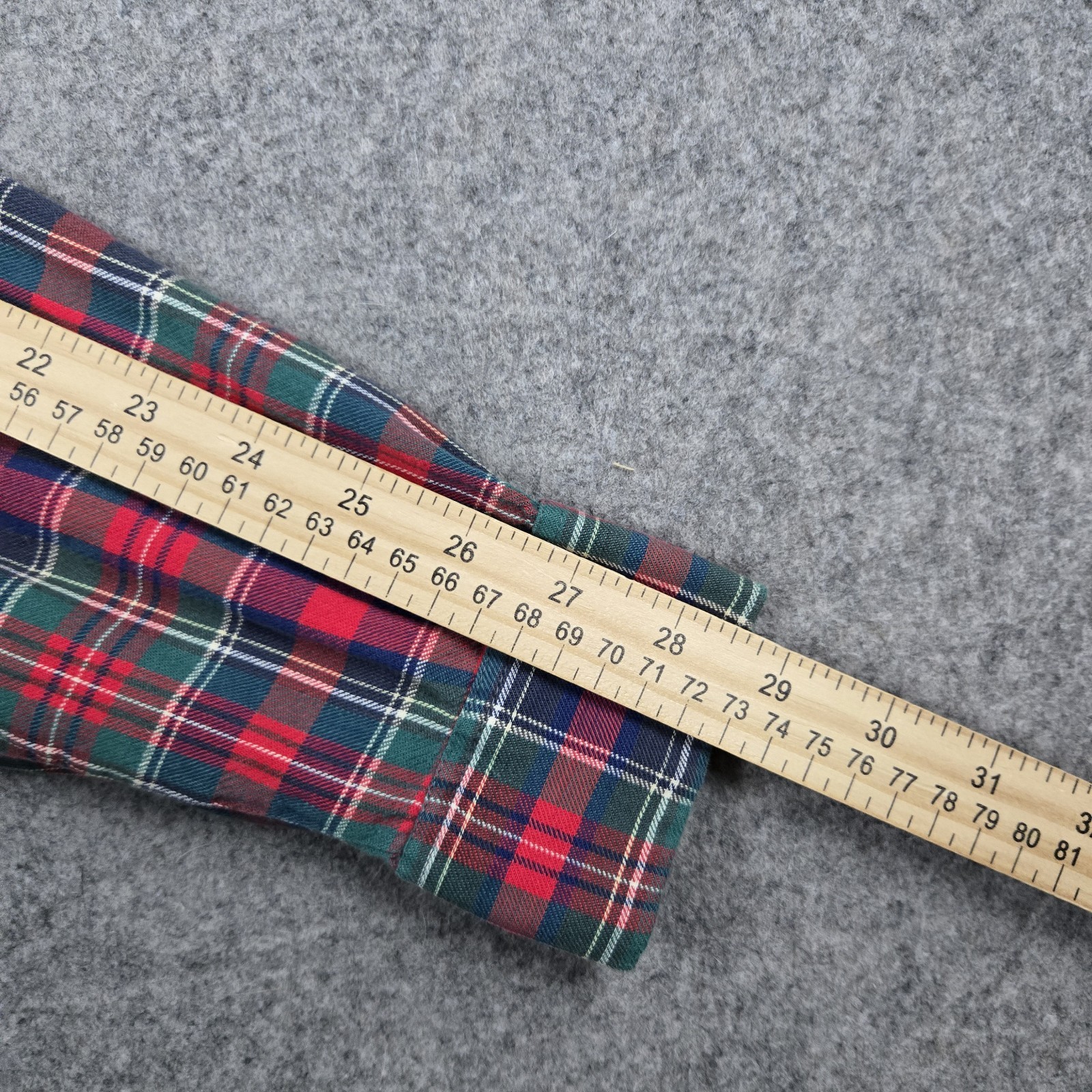 Vintage Selkirk Shirt Mens Small Red 70s 80s Button Up Plaid Woven Flannel USA