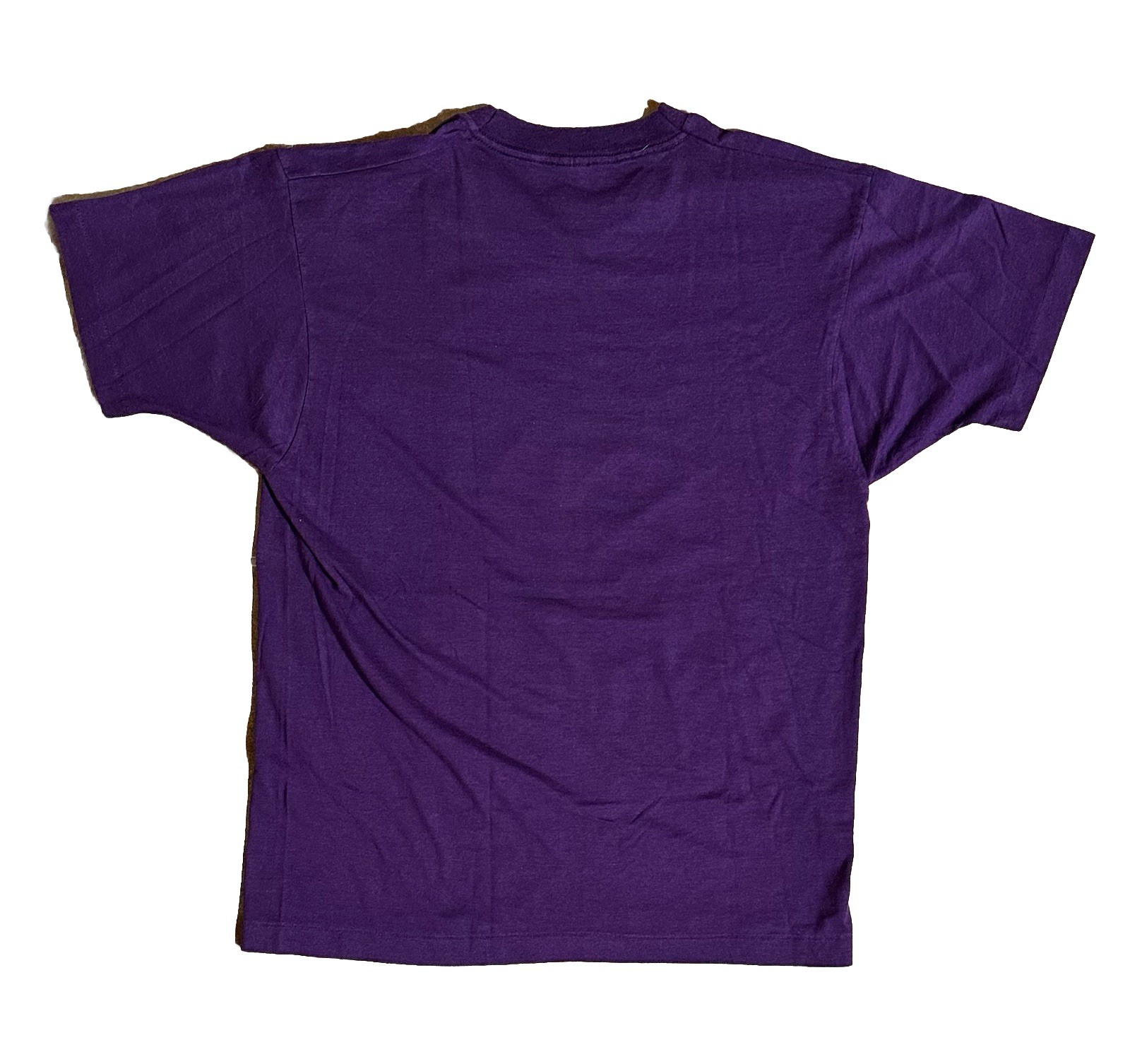 Screen Stars Large Purple Single Stitch Graphic Print Student Energy Research