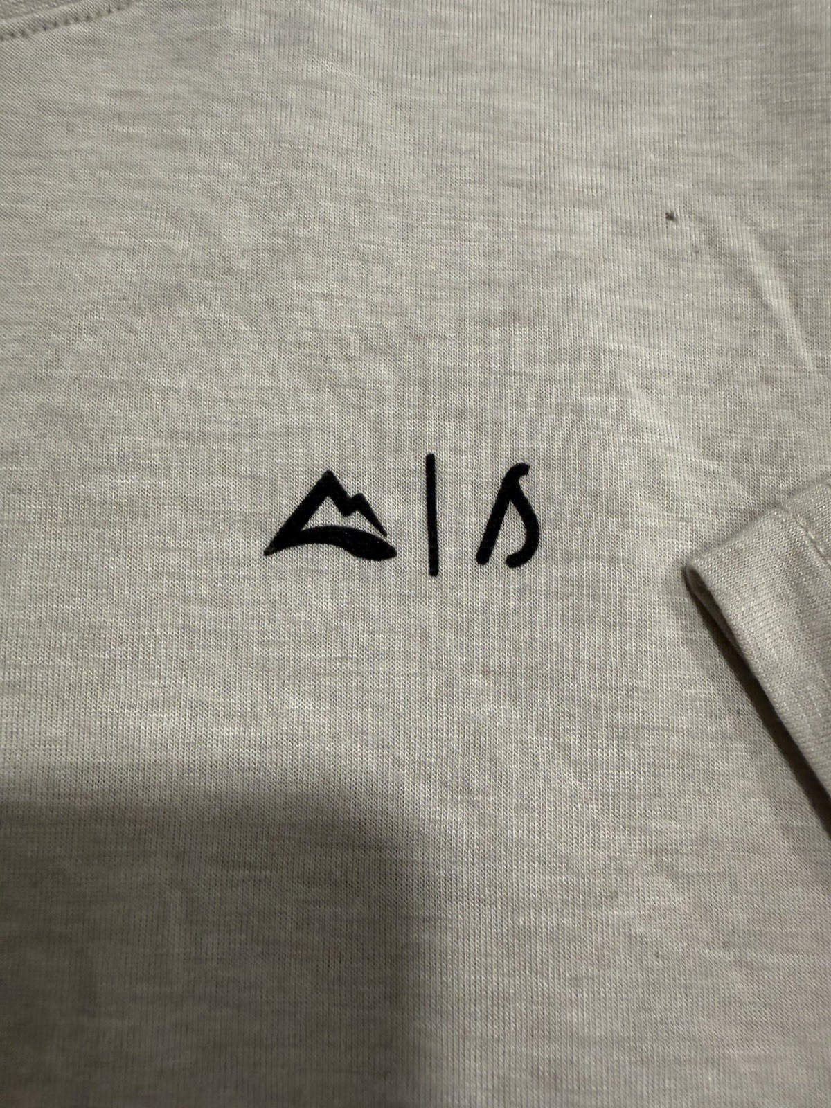 Allbirds Alltrails Men’s Natural Tee Merino Wool Blend XL Moisture Wicking Cream