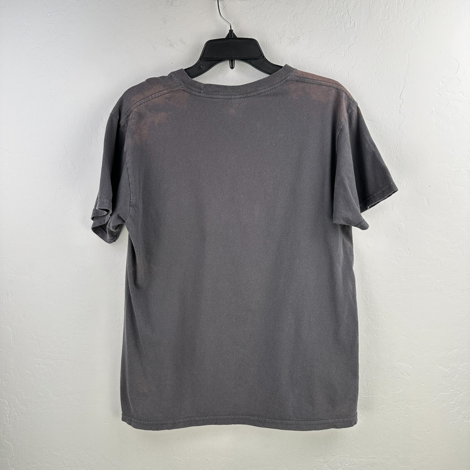 Tee Styled T-shirt Mens Medium Gray Las Vegas Motorcycle Faded Chopper