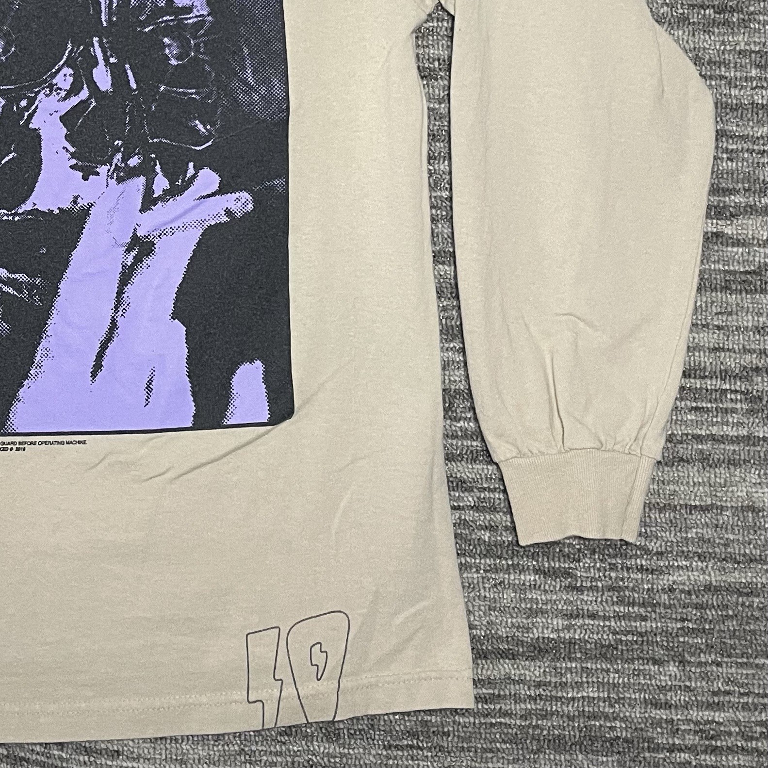 10.Deep Long Sleeve “Revenge Is A Deadly Art” Streetwear T Shirt Size Medium
