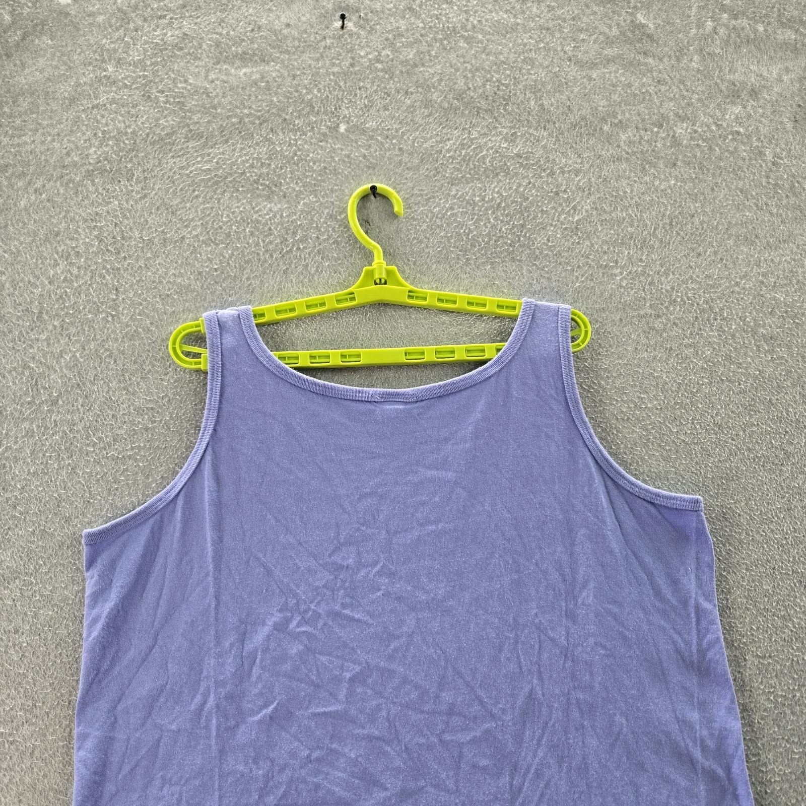 VINTAGE Big Dogs Men Tank Top XL Blue Text Graphic Sleeveless Logo