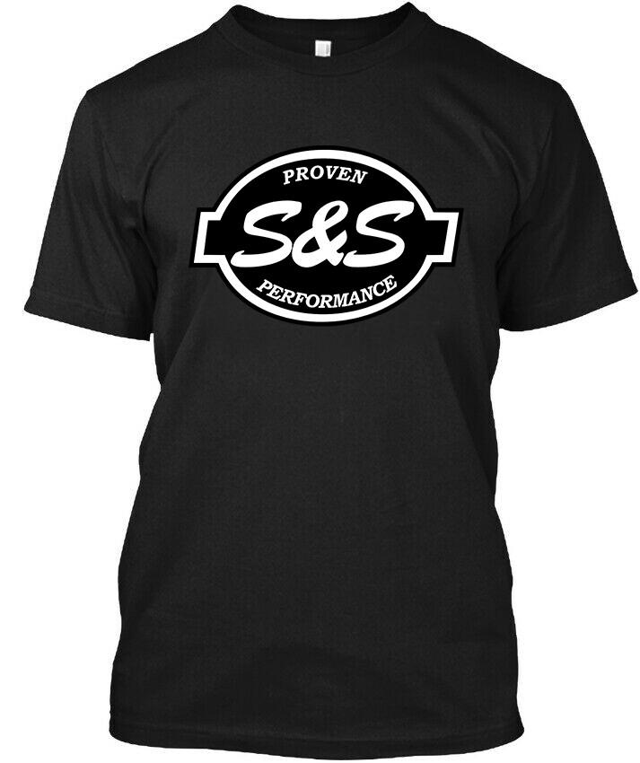 NWT S&S Cycle American Motorcycle Engine Proven Performance Logo T-SHIRT