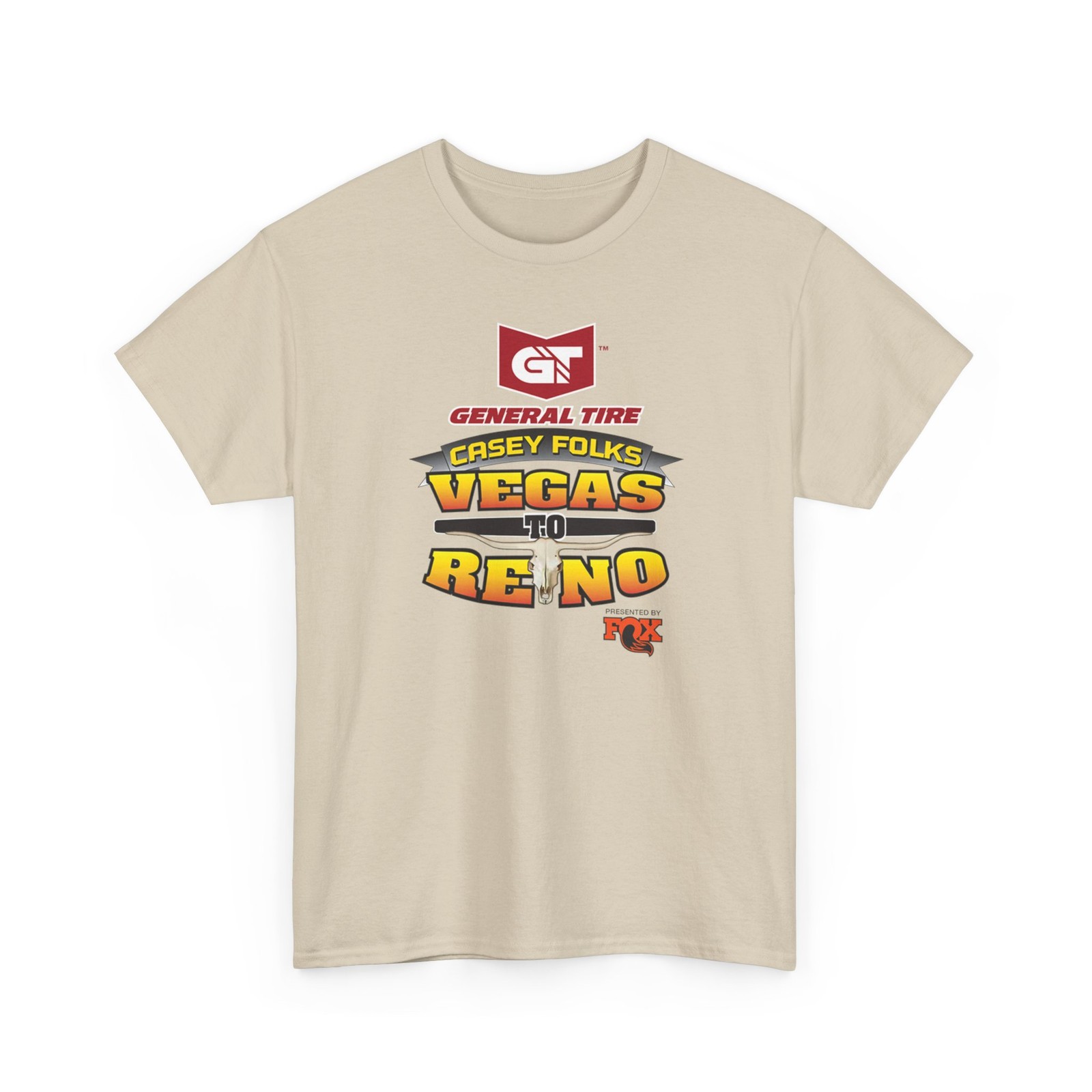 2019 General Tire Casey Folks Vegas to Reno, Best In The Desert Heavy Cotton Tee