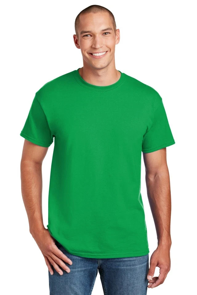 Gildan G800 Mens 50/50 USA Cotton/Polyester T-Shirt Short Sleeves Plain T Shirt