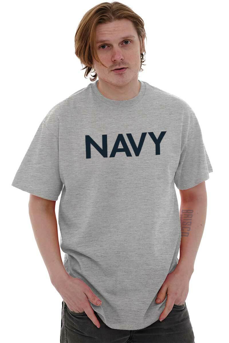 Navy PT Military USA Training Armed Forces Womens or Mens Crewneck T Shirt Tee