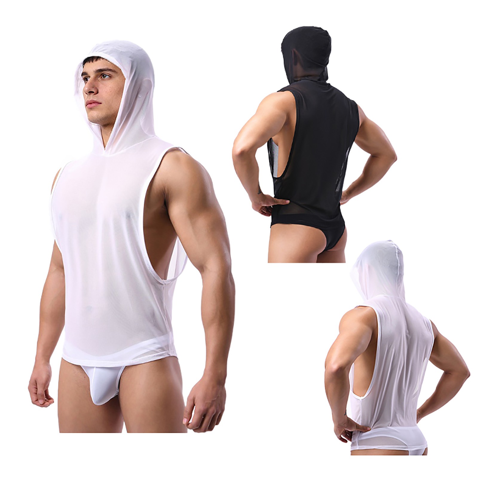 Men’s Shirts Daily Wear Tank Top Workout T-Shirt Basic Undershirts Sleeveless