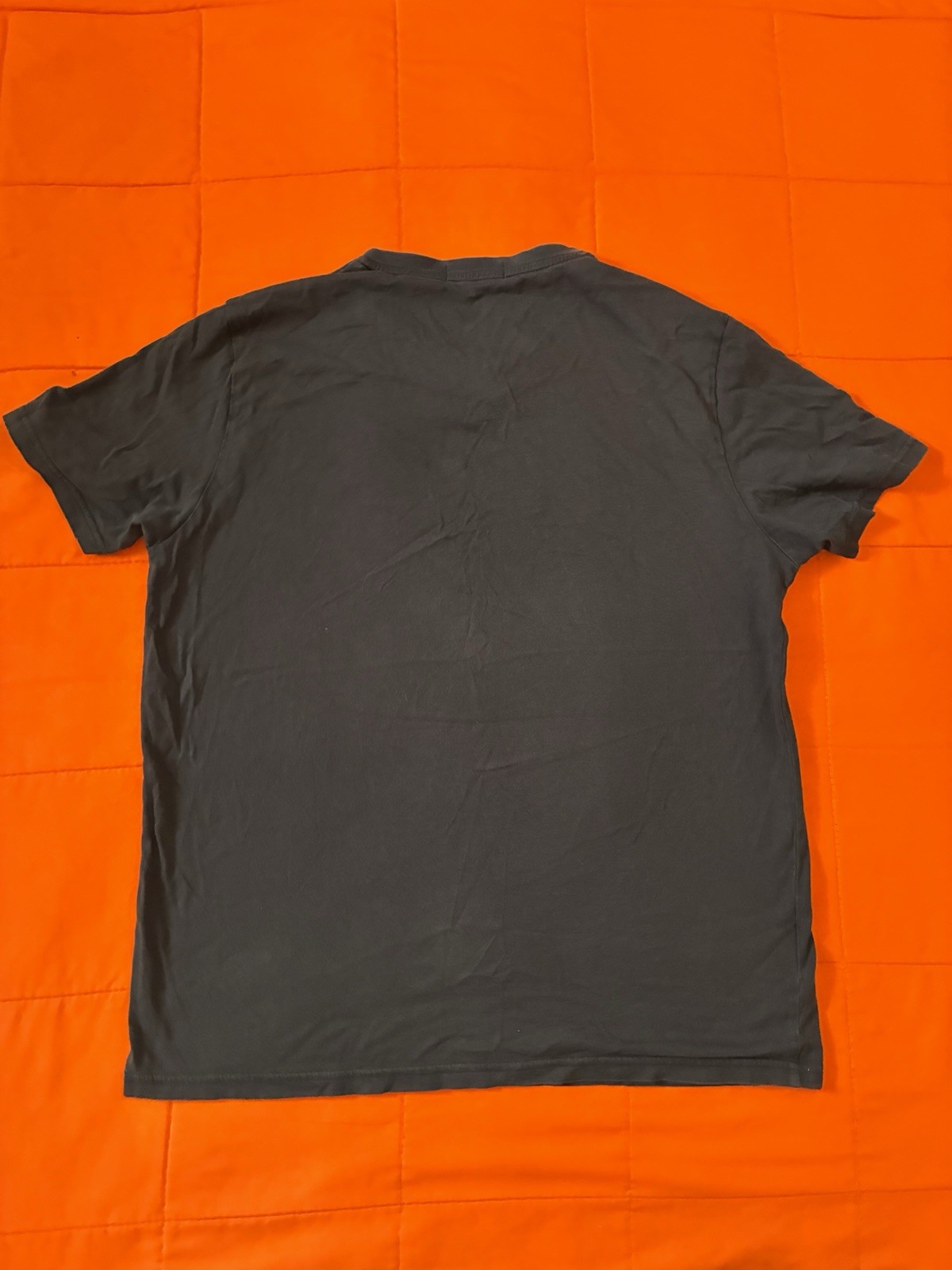 Fred Perry T-Shirt Mens Black Large Short Sleeve Casual