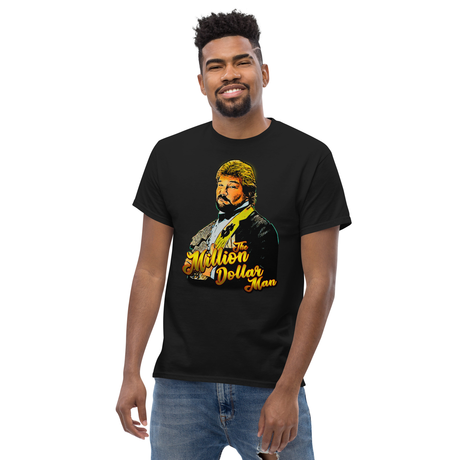 Million dollar man ted dibiase classic tee 90s Tshirt