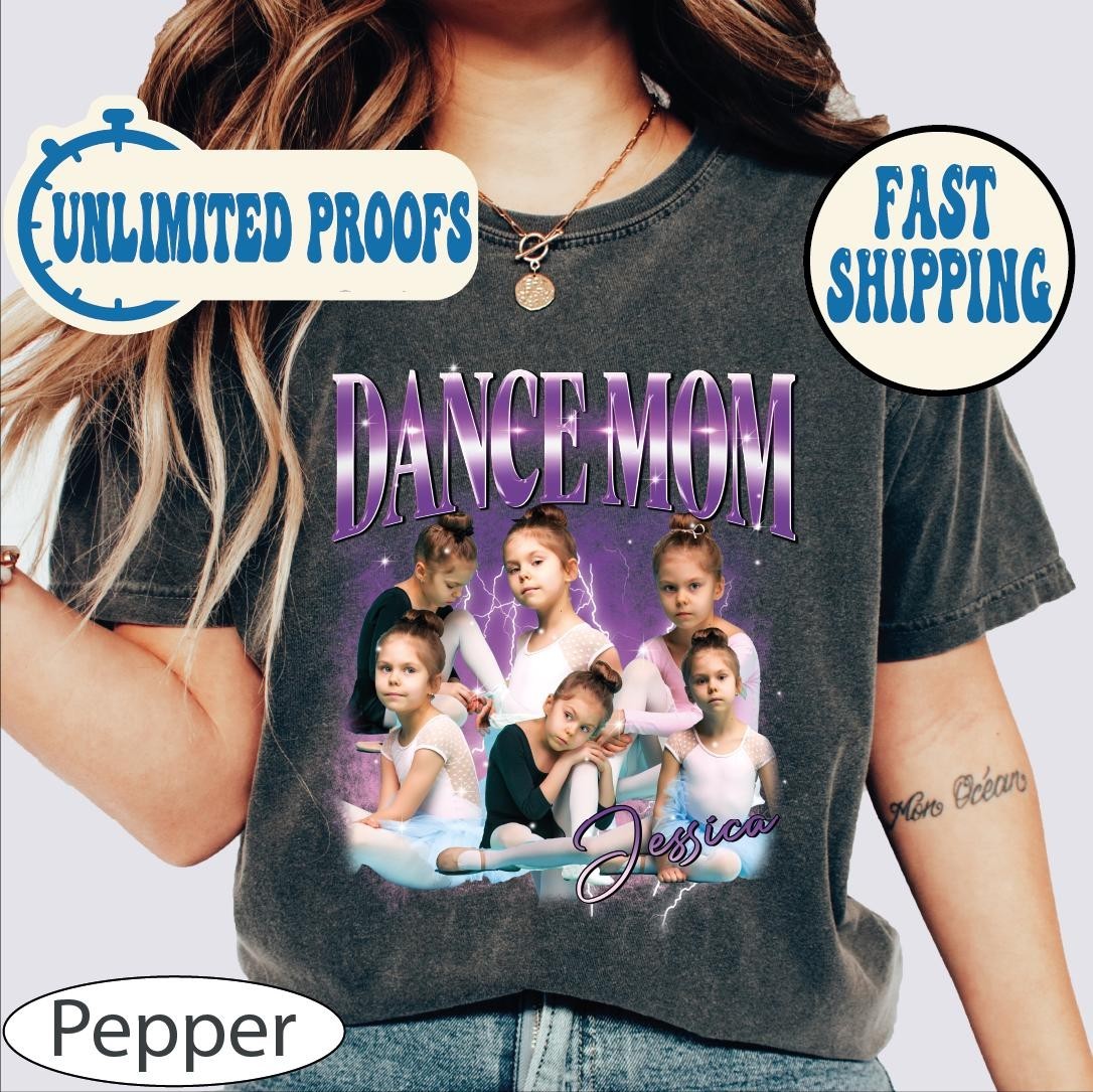 Custom Dance Mom Shirt Comfort Colors Dance Mom Shirt Your Name Tshirt Dance Lov