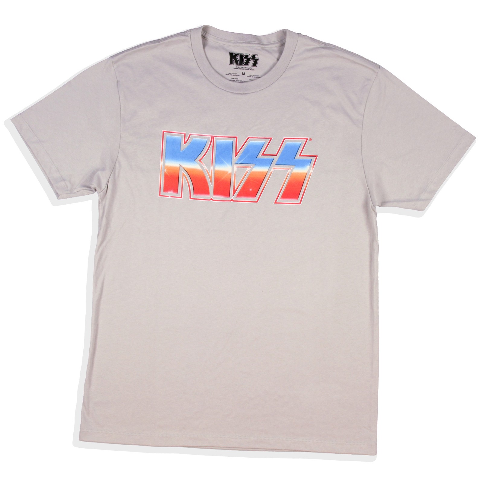 KISS Junior’s Colorful Band Logo Boyfriend T-Shirt
