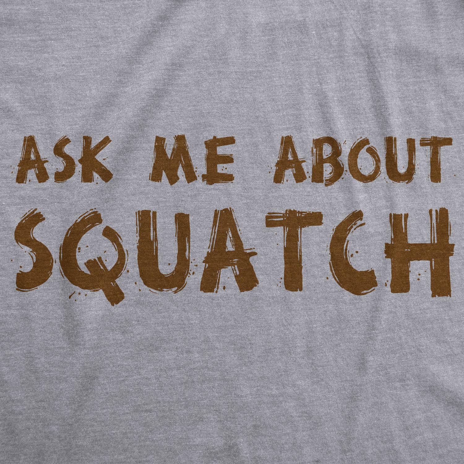 Ask Me About My Bigfoot T Shirt Funny Graphic Sasquatch Flip Shirts Yeti Humor