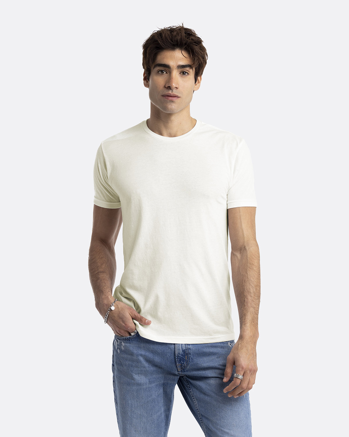 Next Level Apparel Unisex CVC Crewneck Stylish T Shirt Casual T-Shirt N6210