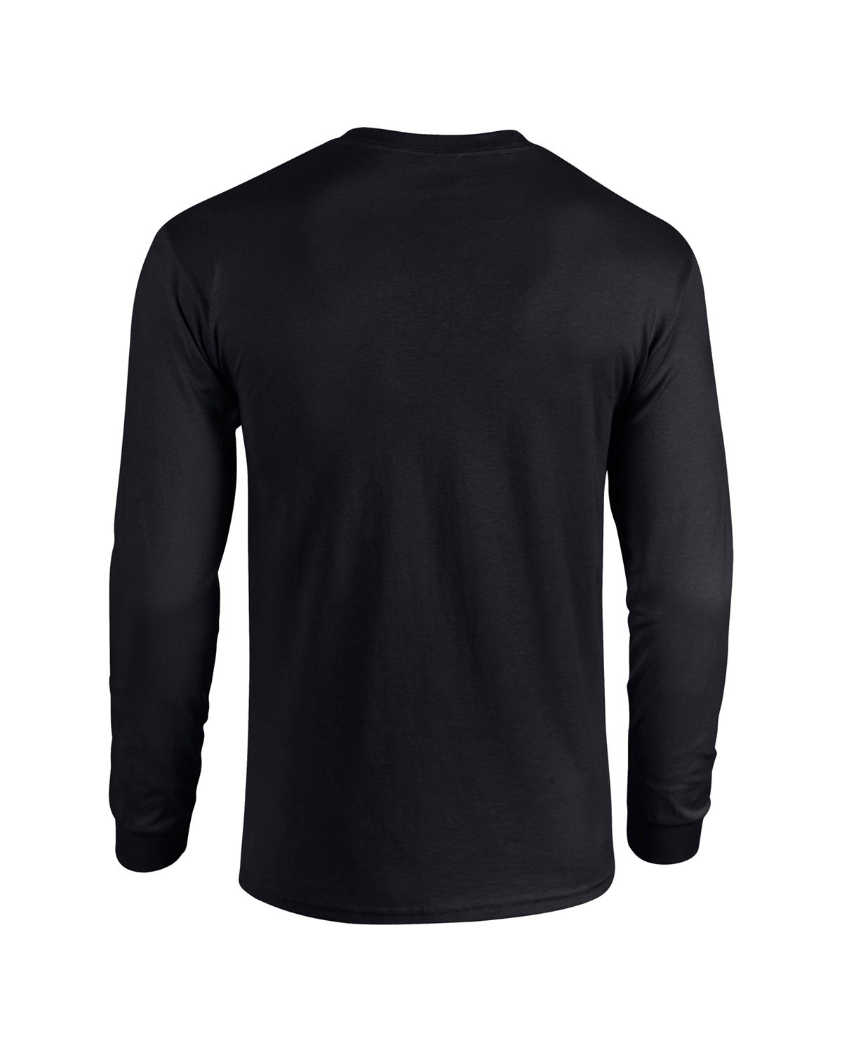 White Powerstroke Small P T-Shirt Unisex Black Color Front S – 2XL Long Sleeve