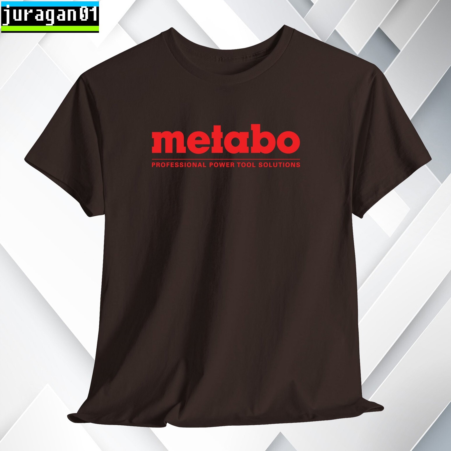Metabo Manufactures Tool Logo Black/Navy/Grey/White/Red/Choco/Orange Shirt S-5XL