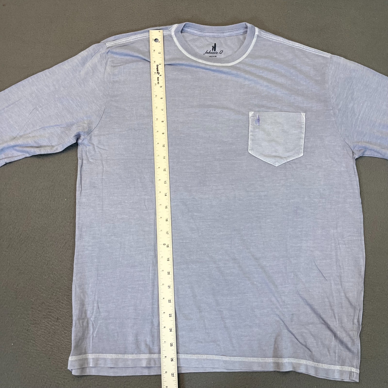 johnnie-O Brennan 2.0 Long Sleeve T-Shirt Navy Men’s S M L XL 2XL | Cotton Modal