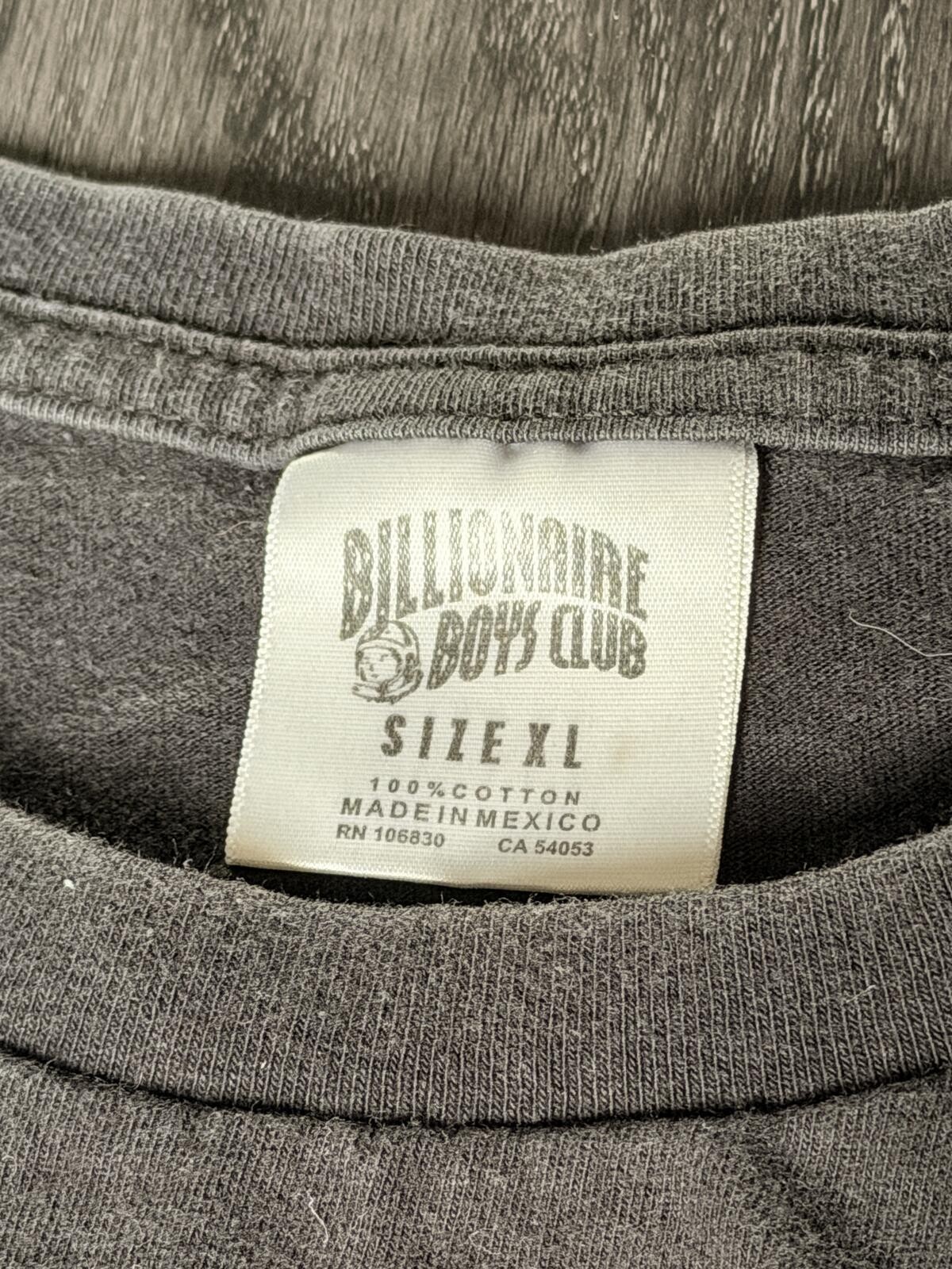 Vintage 00s Billionaire Boys Club BBC Astronaut Single Stitch Tee Grey – XL