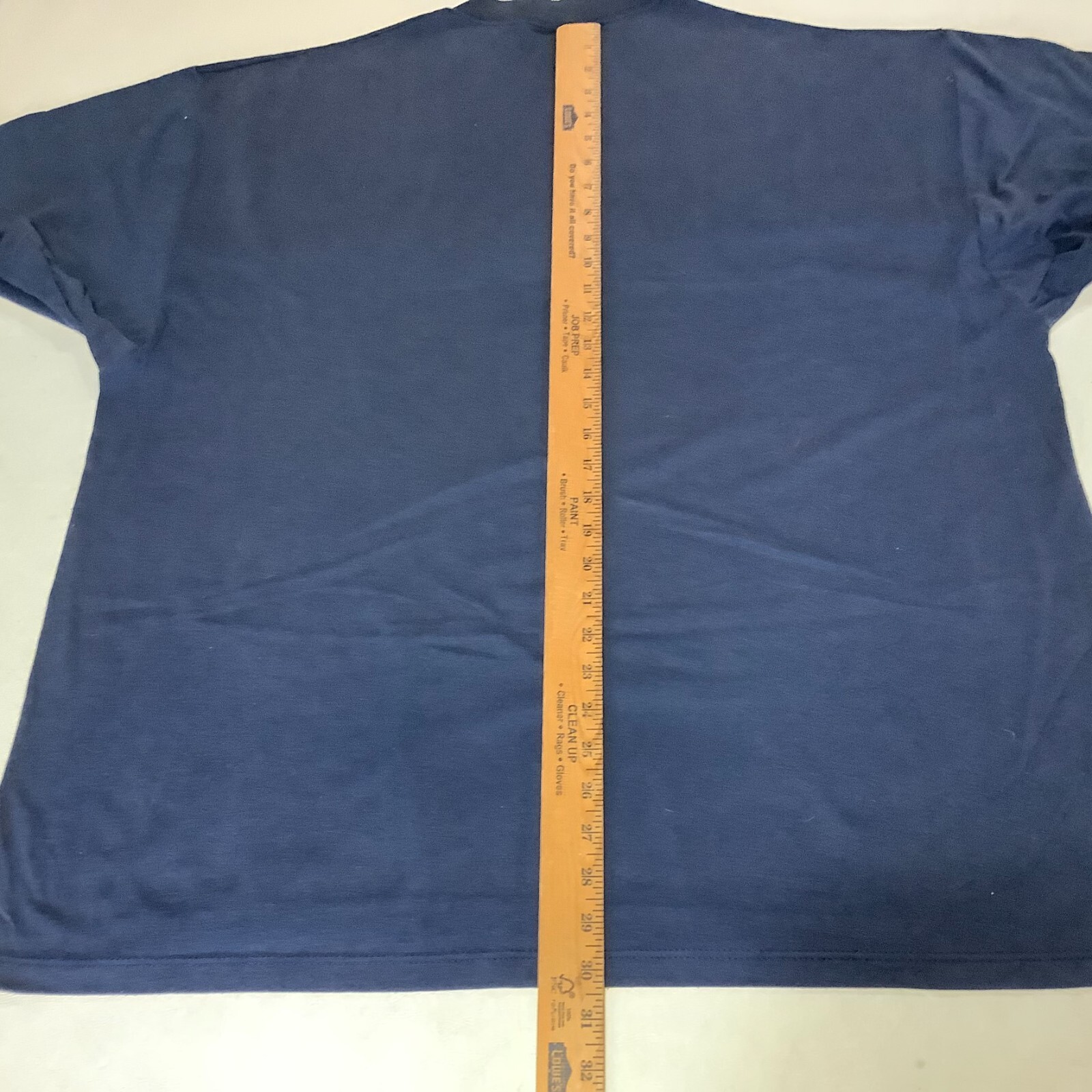 Vintage 1990 Soffe Shirts Elephant Blue T-shirt Single Stitch Size XXXL USA