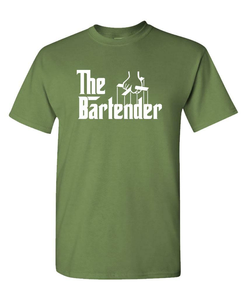 THE BARTENDER – Unisex Cotton T-Shirt Tee Shirt