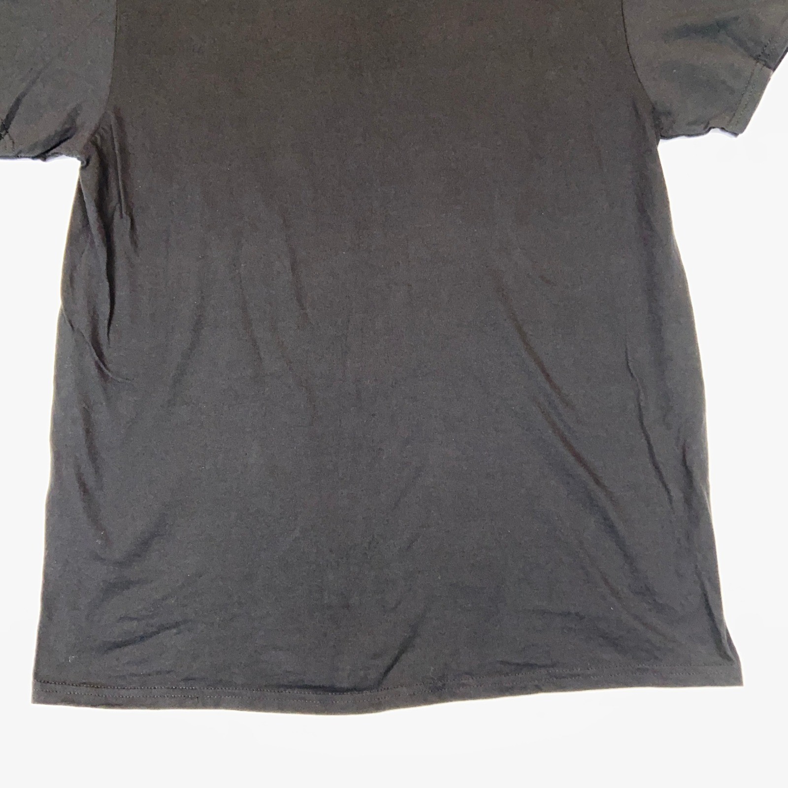 Tee Luv T-Shirt Mens Large Black Danger No Filter Graphic Short Sleeve Cotton