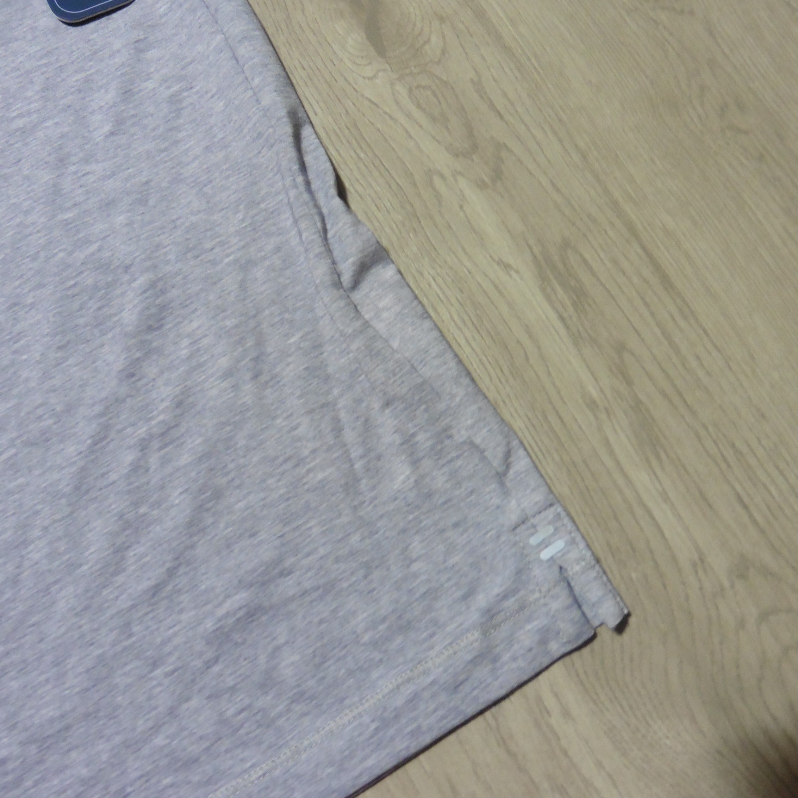 JOHNNIE O Mens XL COURSE T SHIRT PERFORMANCE GOLF SHORT SLEEVE SEAL GREY