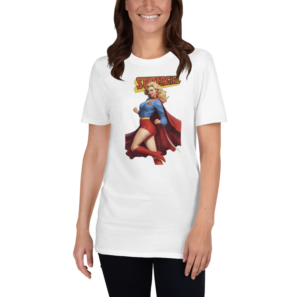 SuperGirl, DC Comics, Justice League, Movie, Graphic, Printed T-Shirt