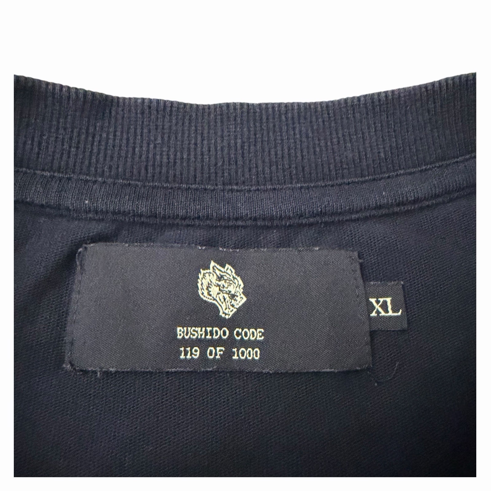 Darc Sport Bushido Code Men’s Xlarge T Shirt 119 of 1000 Wolves Limited Edition