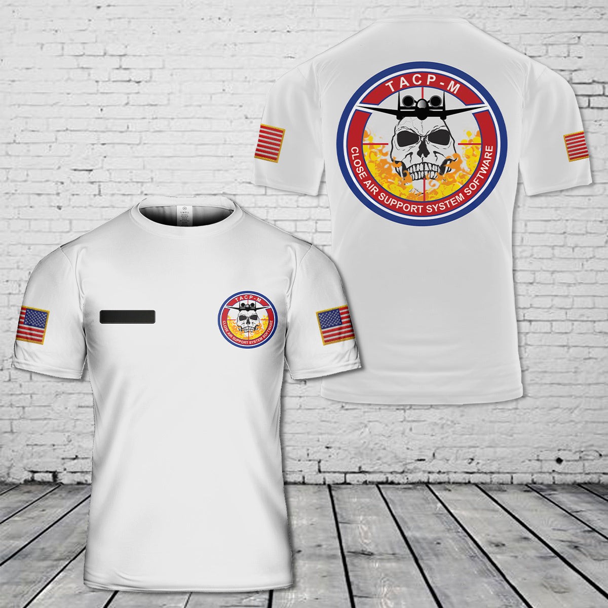 Custom US Air Force Tactical Air Control Party Close Air Support System 3D Shirt