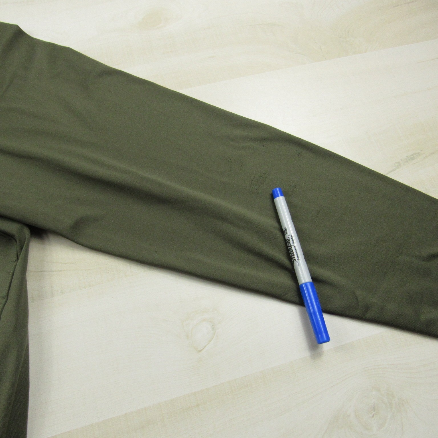 Under Armour Shirt Mens 2XL XXL Green Mock Cold Gear Fleece Long Sleeve
