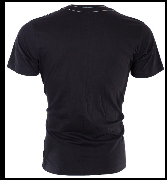 $69 TRUE RELIGION Black BUDDHA TAPE Short Sleeve Designer Graphic T-shirt NWT
