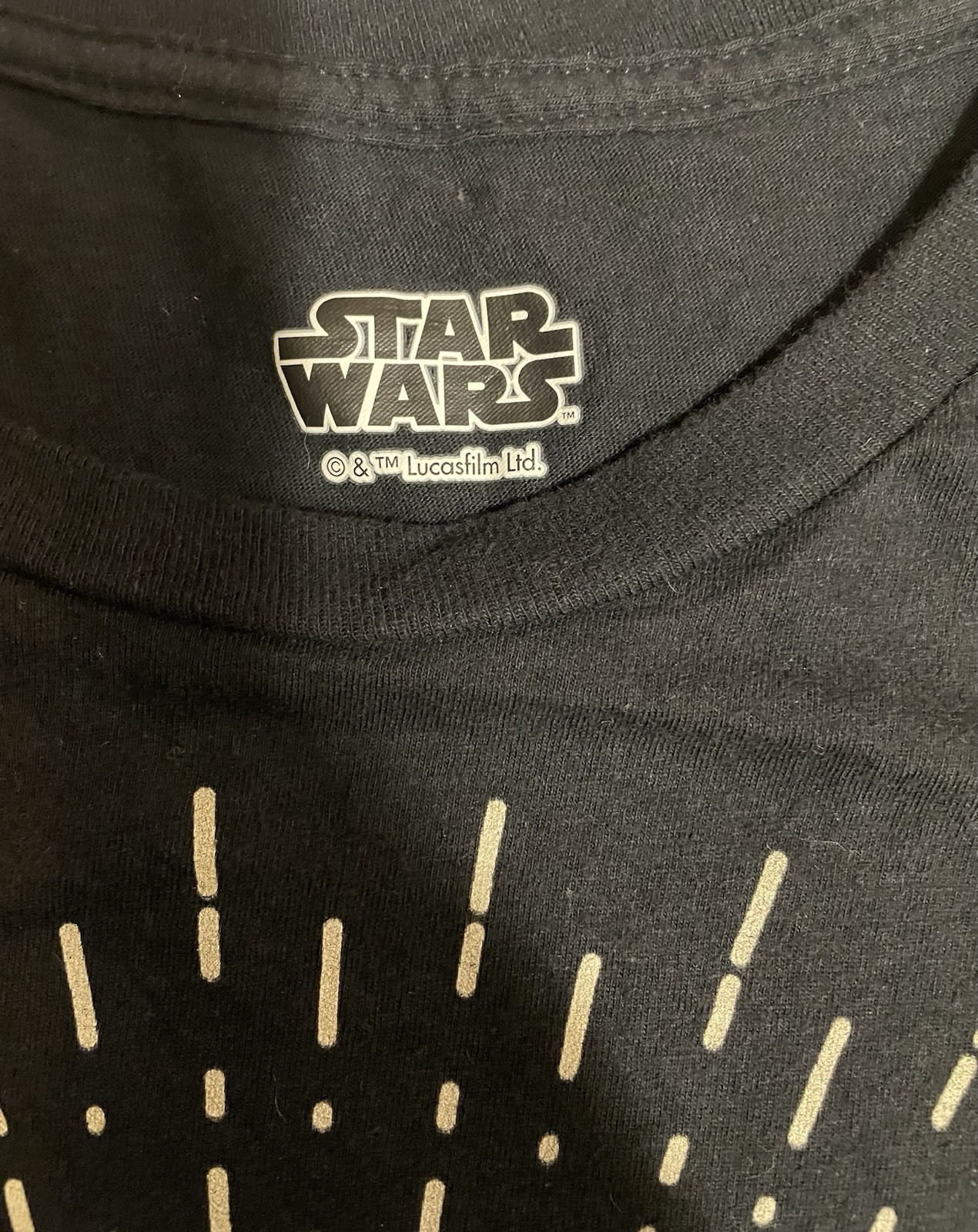 Star Wars Lucas Film Darth Vader Diamond Eyes T Shirt 3XL