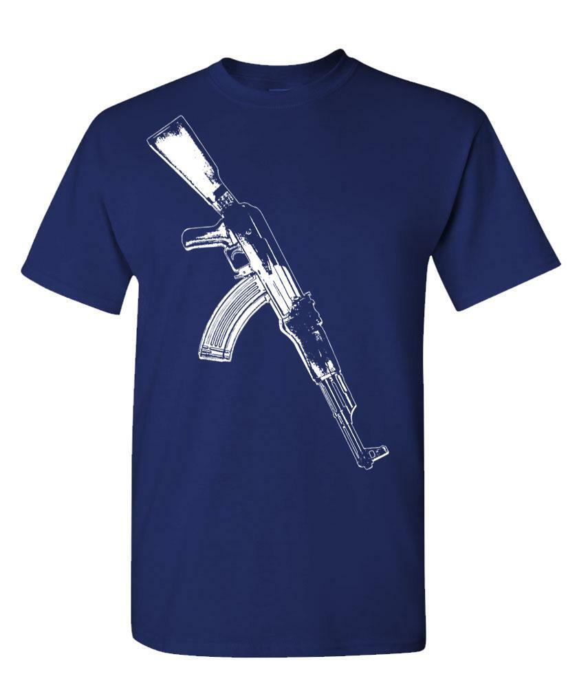 AK-47 – auto assault rifle gun rights – Cotton Unisex T-Shirt