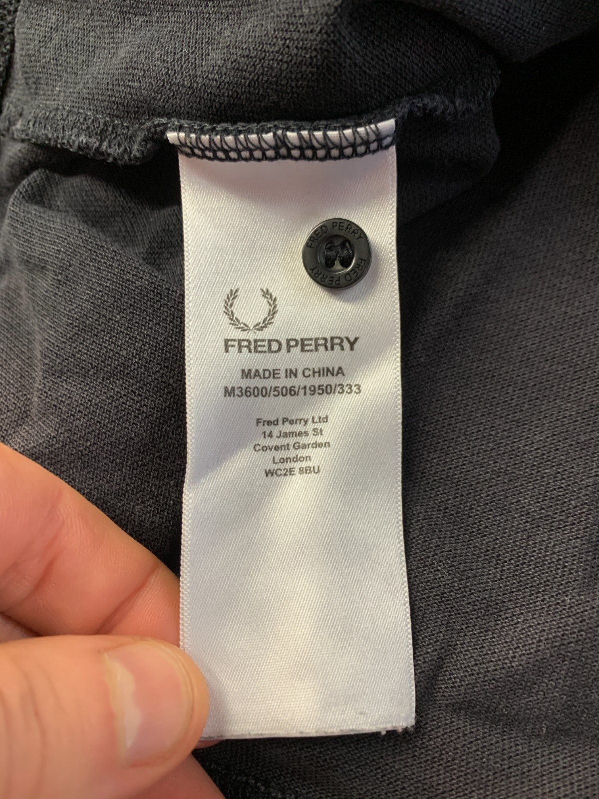FRED PERRY ORIGINAL MEN CASUAL RARE BLACK AND YELLOW POLO SHIRT JERSEY SIZE M