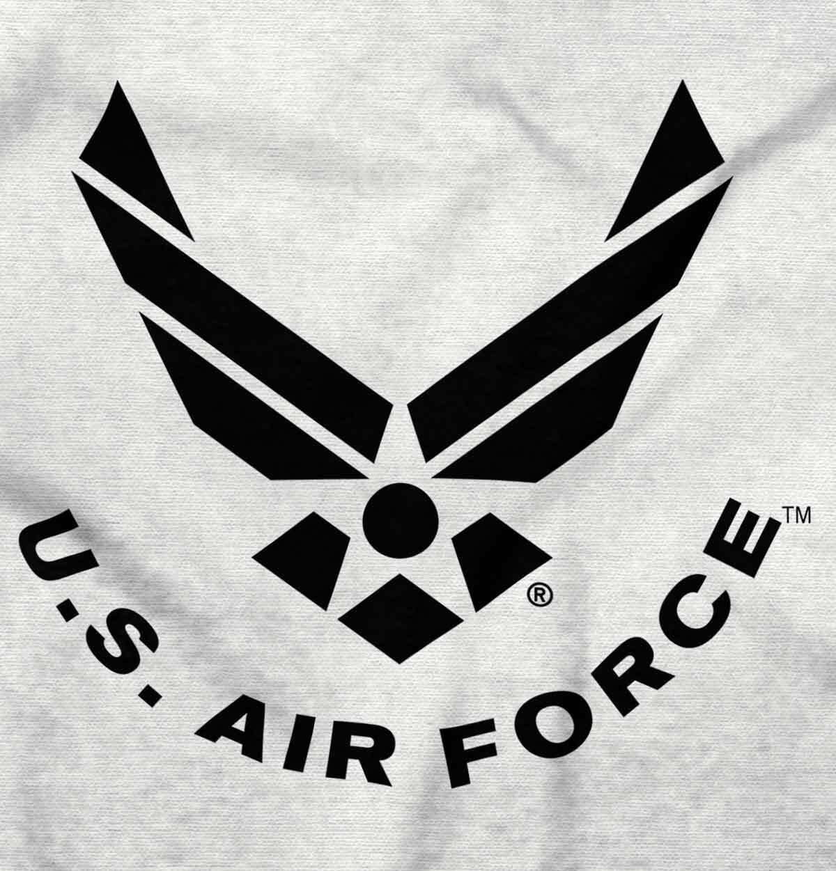 USAF US Air Force Military Arnold Wings Logo Long Sleeve Tshirt for Men or Women
