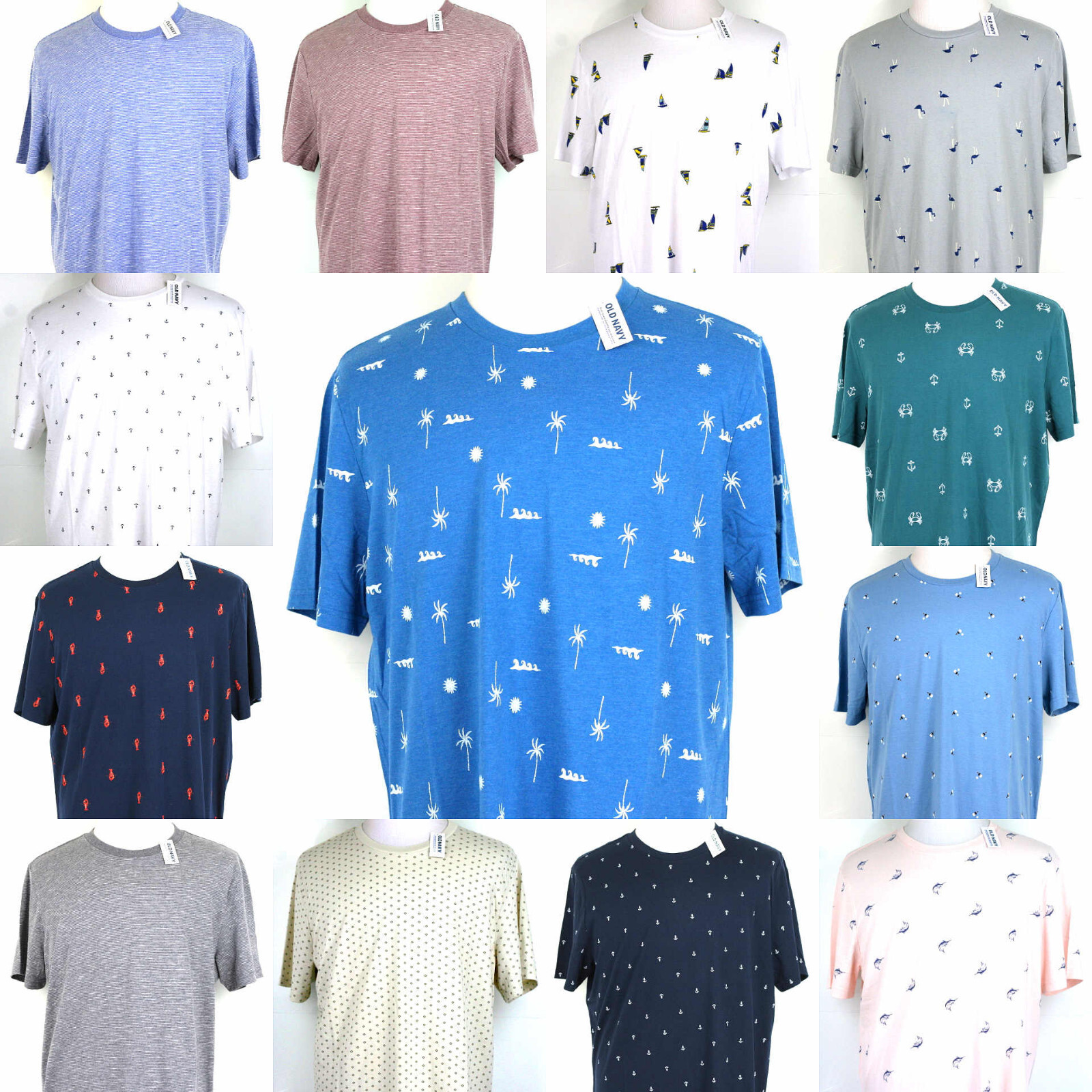 Old Navy T-Shirt Graphic Print Crew neck short Sleeve S,M,L,XL,2XL,3XL,4XL