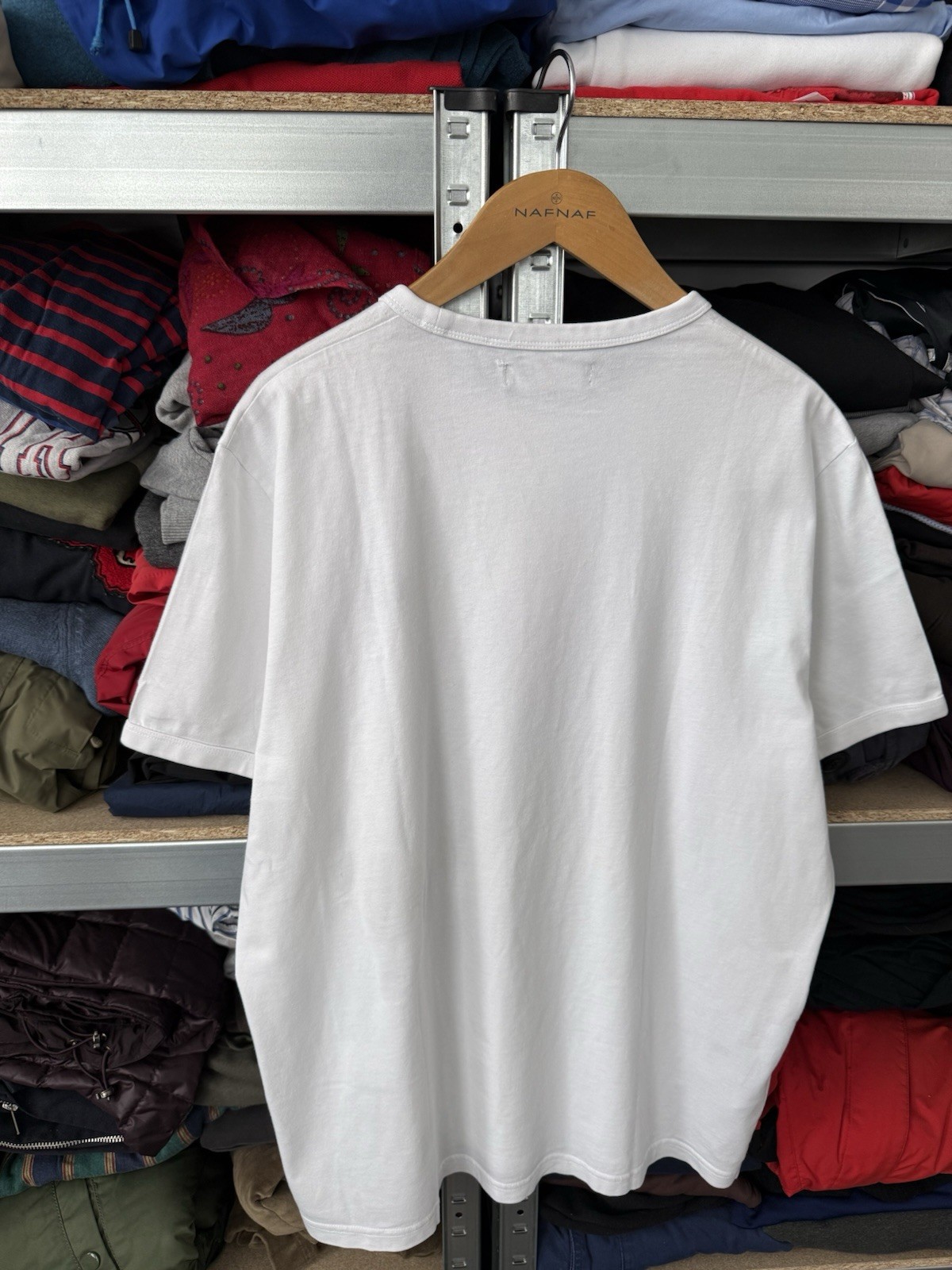 Fred Perry T-Shirt Men’s Size L White Cotton Embroidered Logo Short Sleeve Top