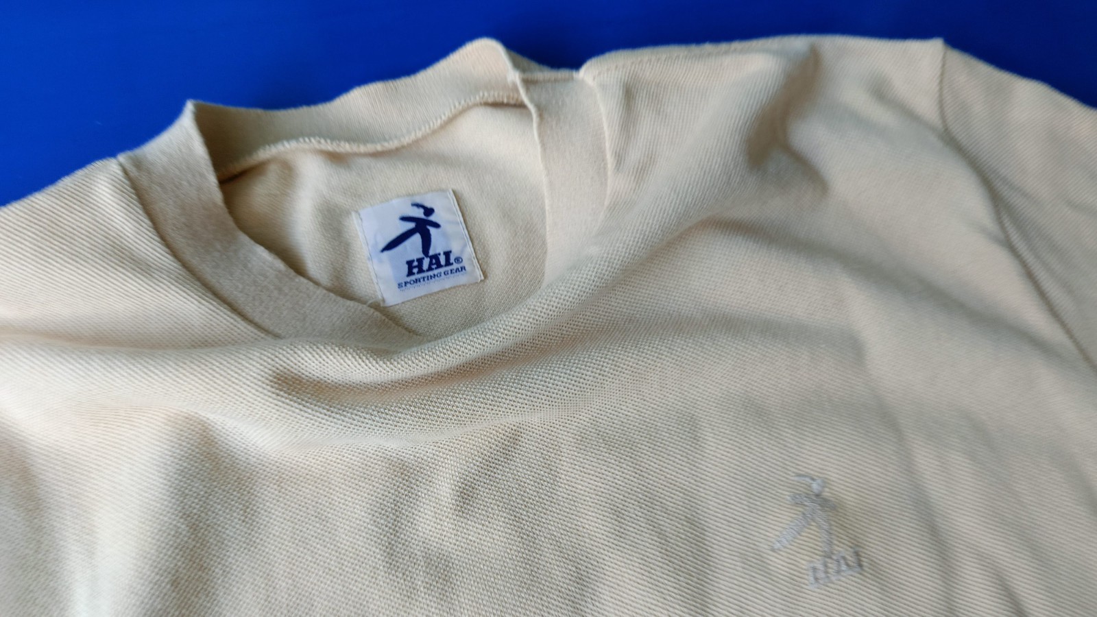 HAI sporting gear by Issey Miyake point up Japan beige brown men tshirt M