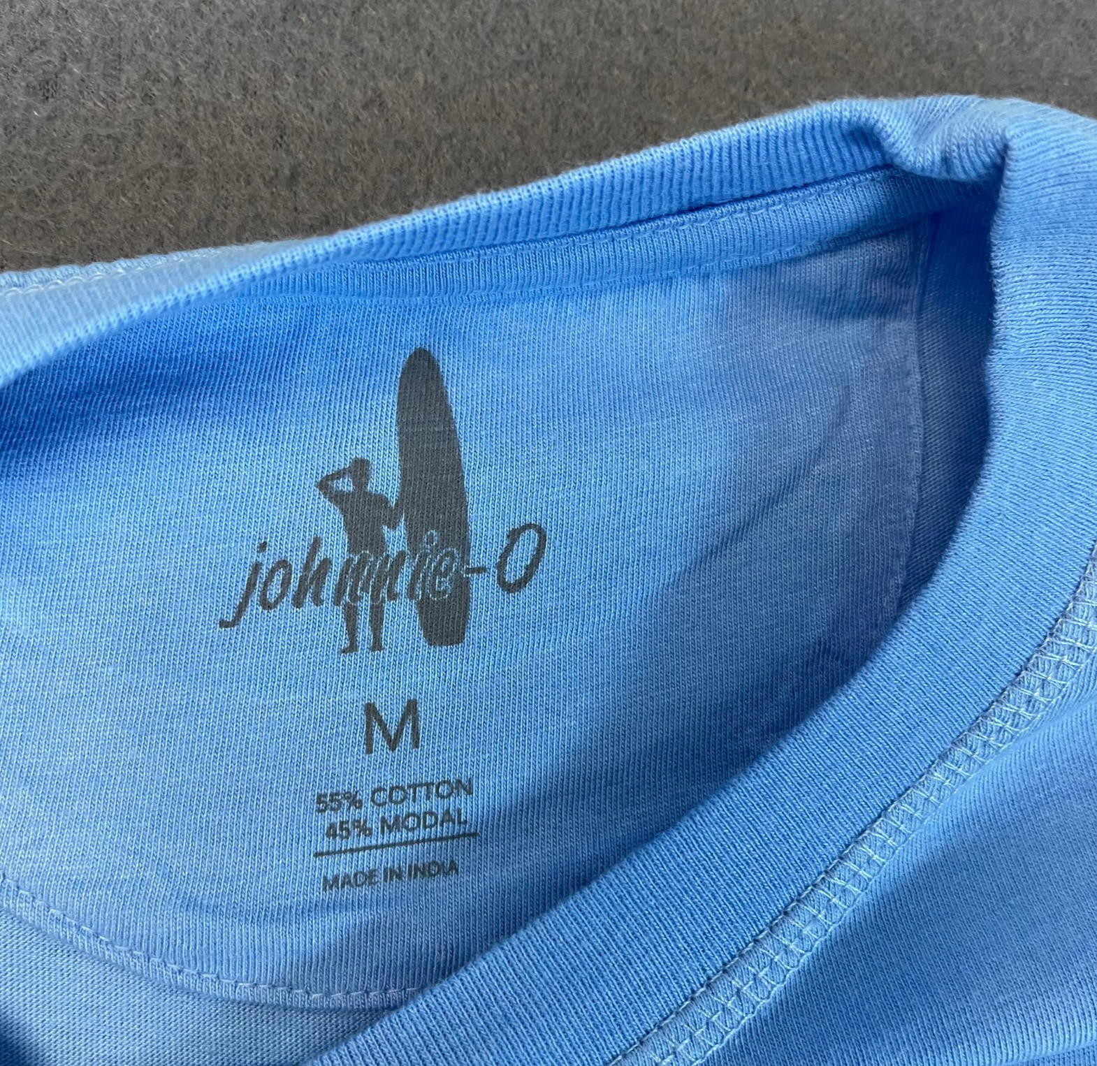 johnnie-O Palm Paradise Graphic SS Shirt Malibu Blue M L XL 2XL Modal Surf NWT |