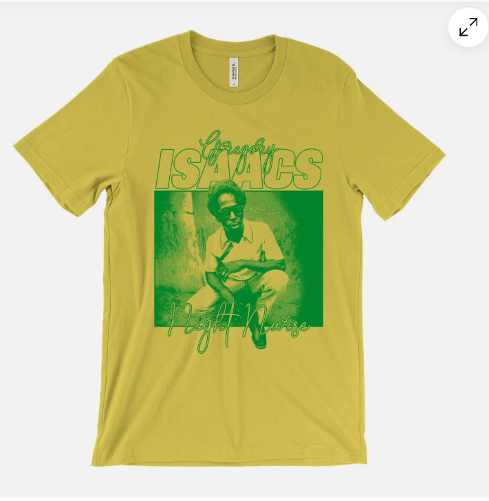 Gregory Isaacs t shirt – Night Nurse – Lonely Lover – Dancehall – Reggae – Dub