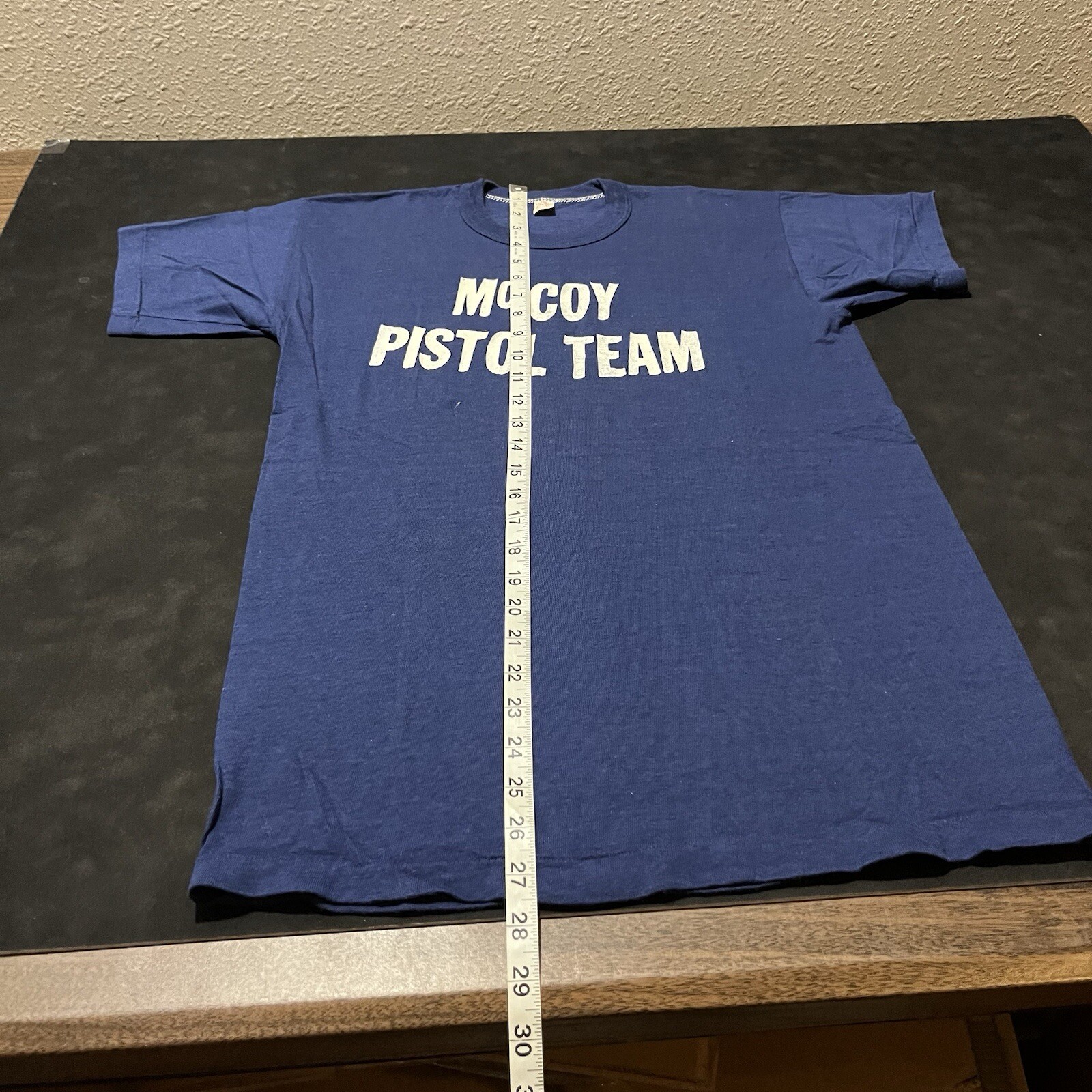 Russell Southern Co 1950s Shirt Vintage Cotton 1960s Jersey McCoy Pistol Team