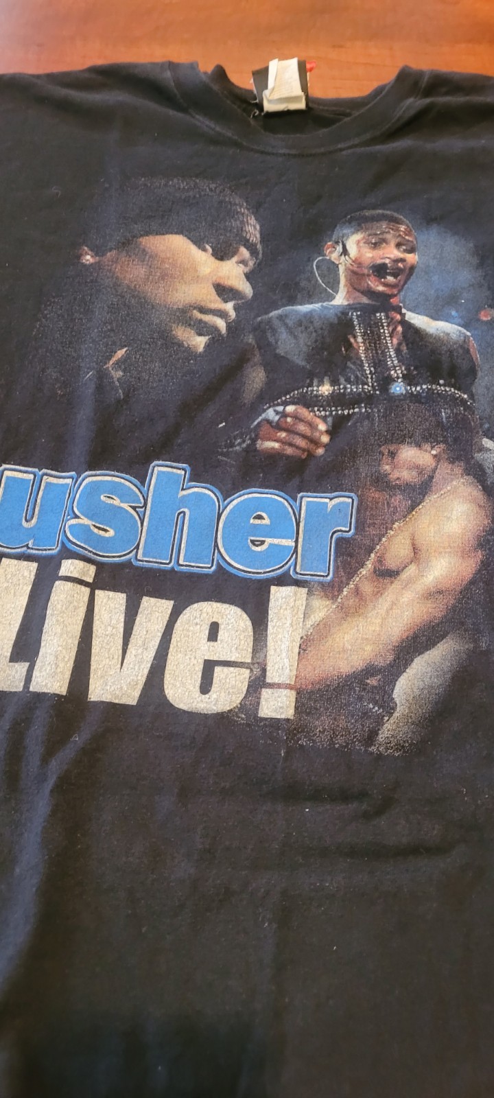 VINTAGE 2004 Usher & Kanye West “The Truth Tour” T-Shirt Large RARE VARIATION