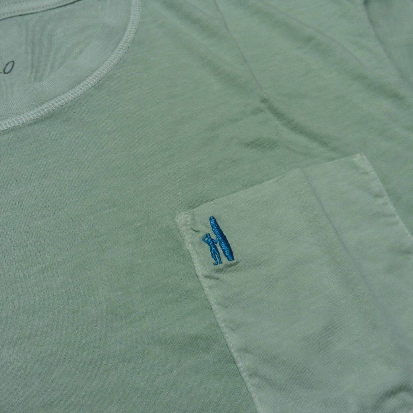 JOHNNIE O Mens XL X-LARGE T SHIRT DALE 2.0 PISTACHIO GREEN SHORT SLEEVE GOLF TEE