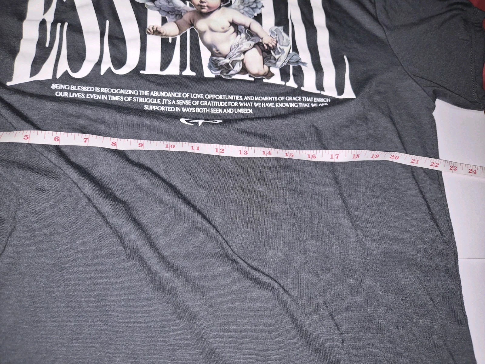 GSTR Essential Dark Gray Graphic T-Shirt