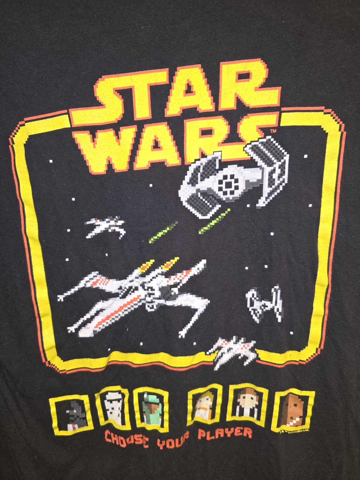 Star Wars T-Shirt Men’s Size Large Choose Your Player Tee