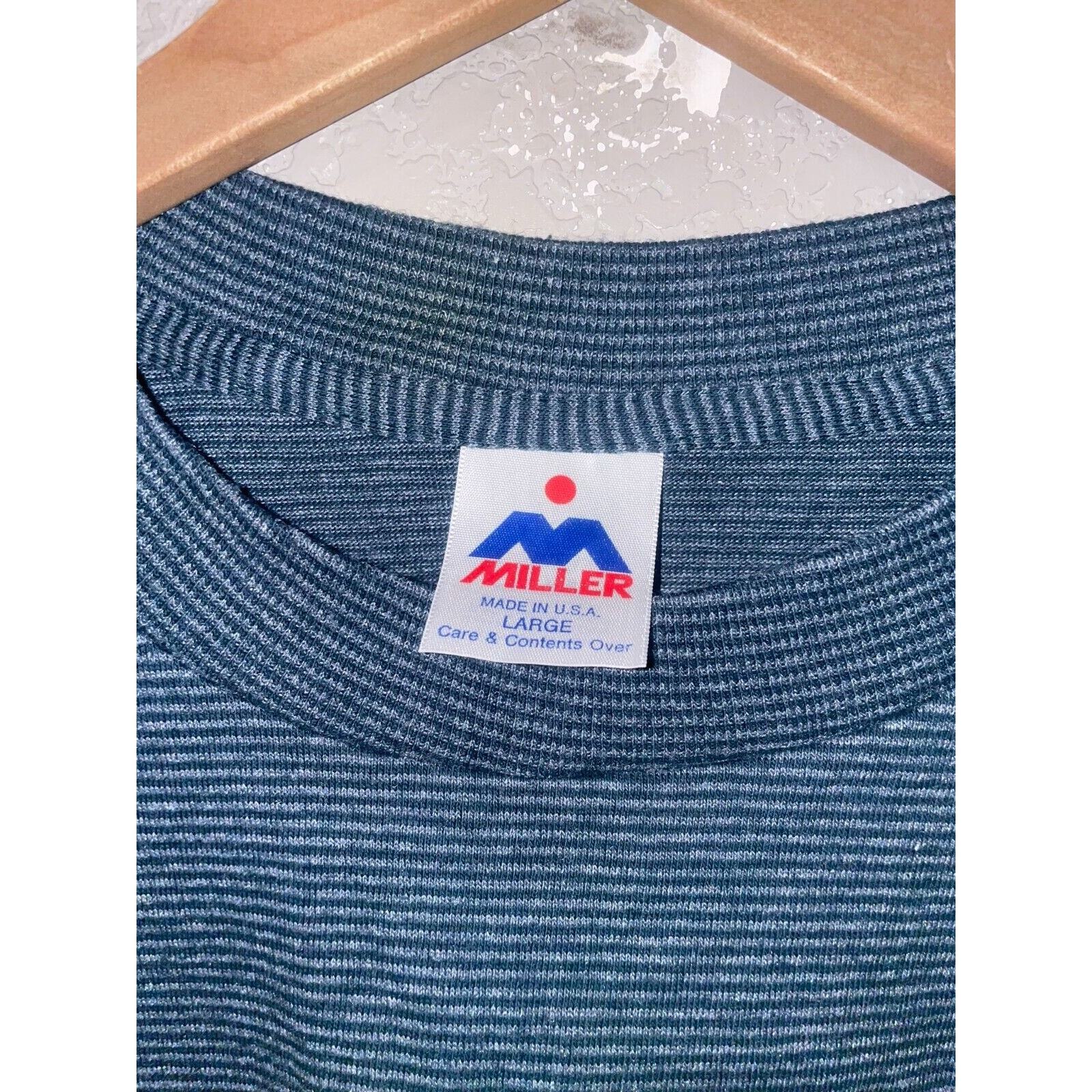 90s Vintage Blue Ridge Outdoor Collection Classics Mountains Green Shirt Striped