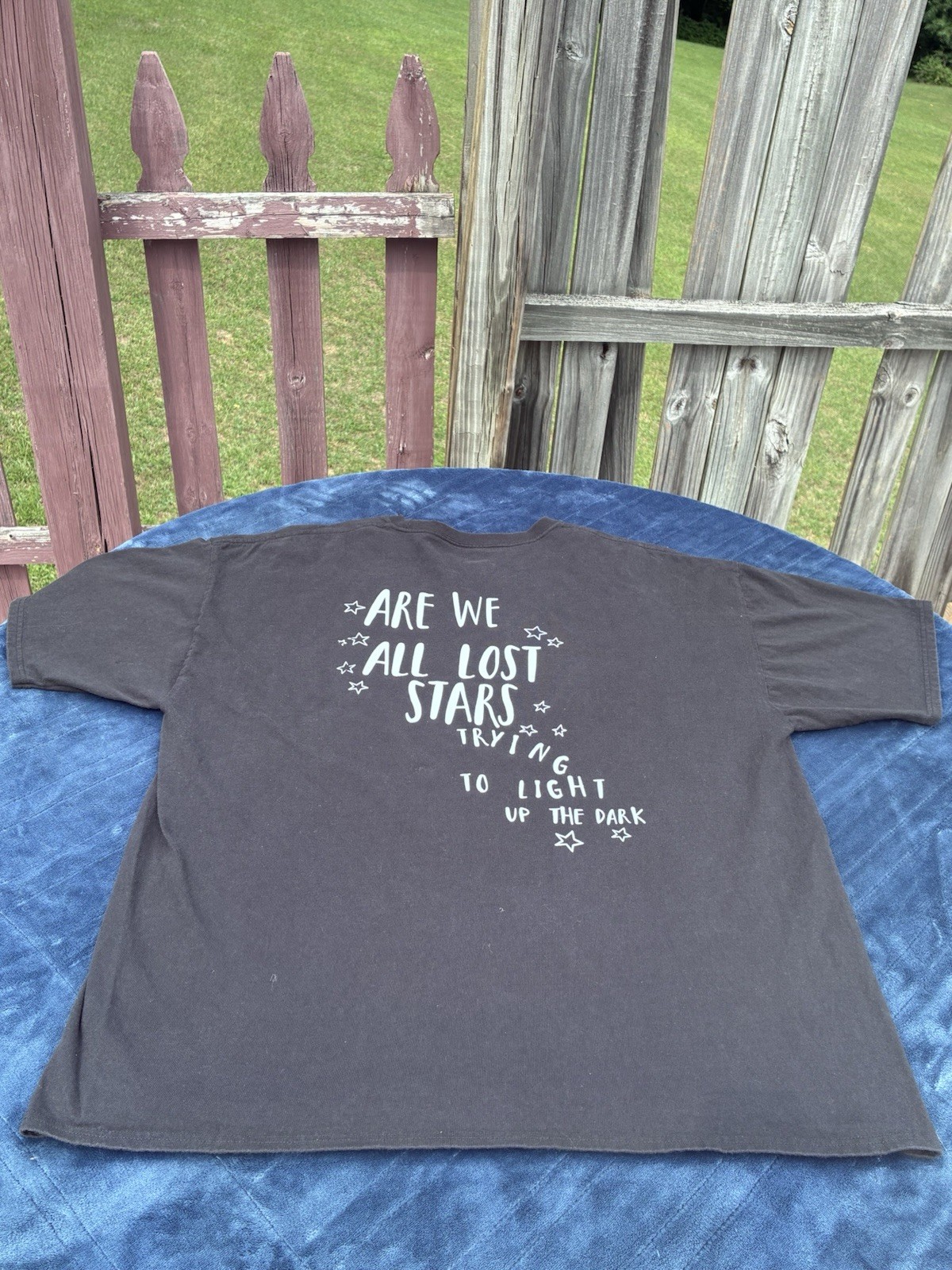Adam Levine Maroon 5 T-Shirt Rock Band Black Size XXL