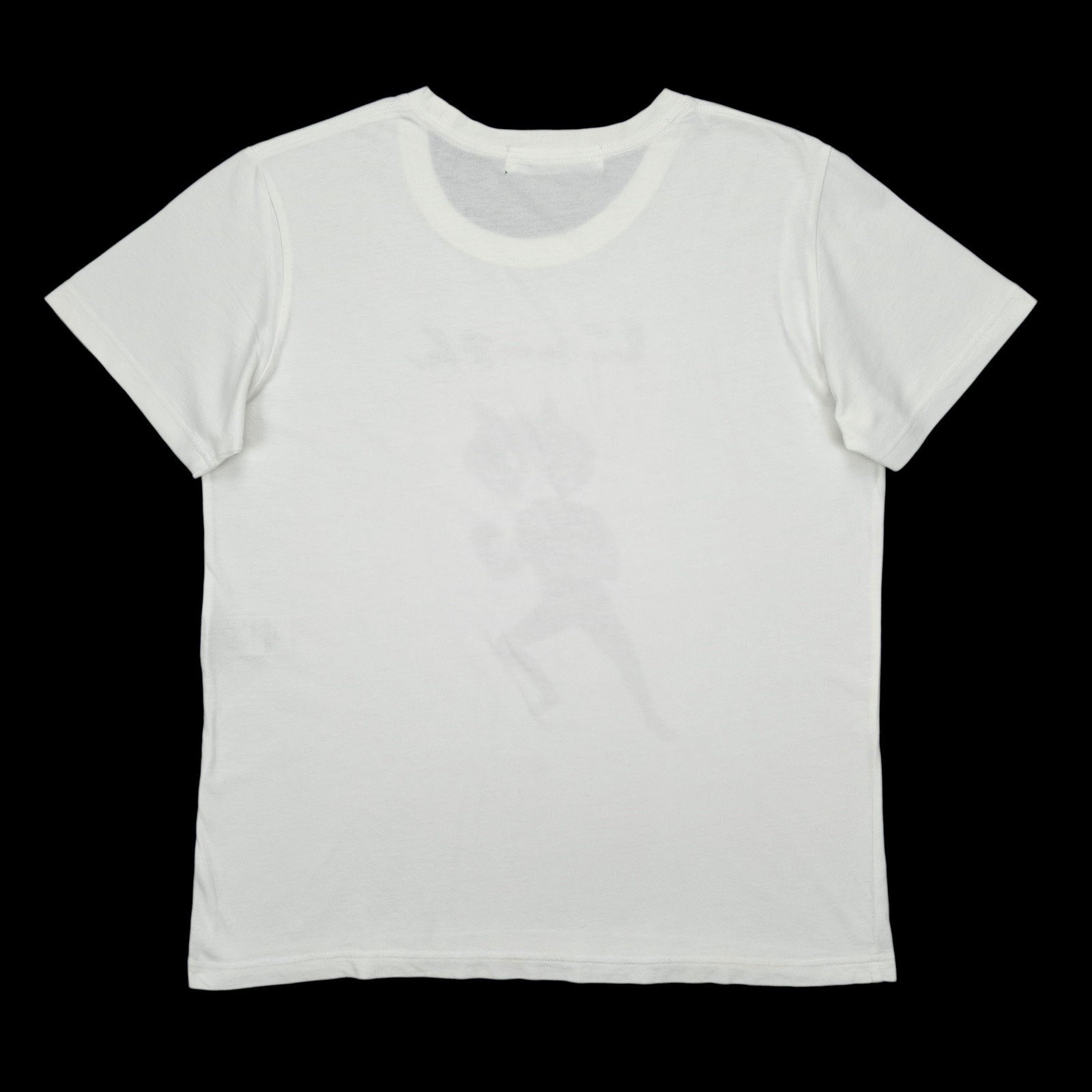 Vintage Issey Miyake Ne-Net Nya-Man Cat Big Logo White Tee Shirt Size M Japan