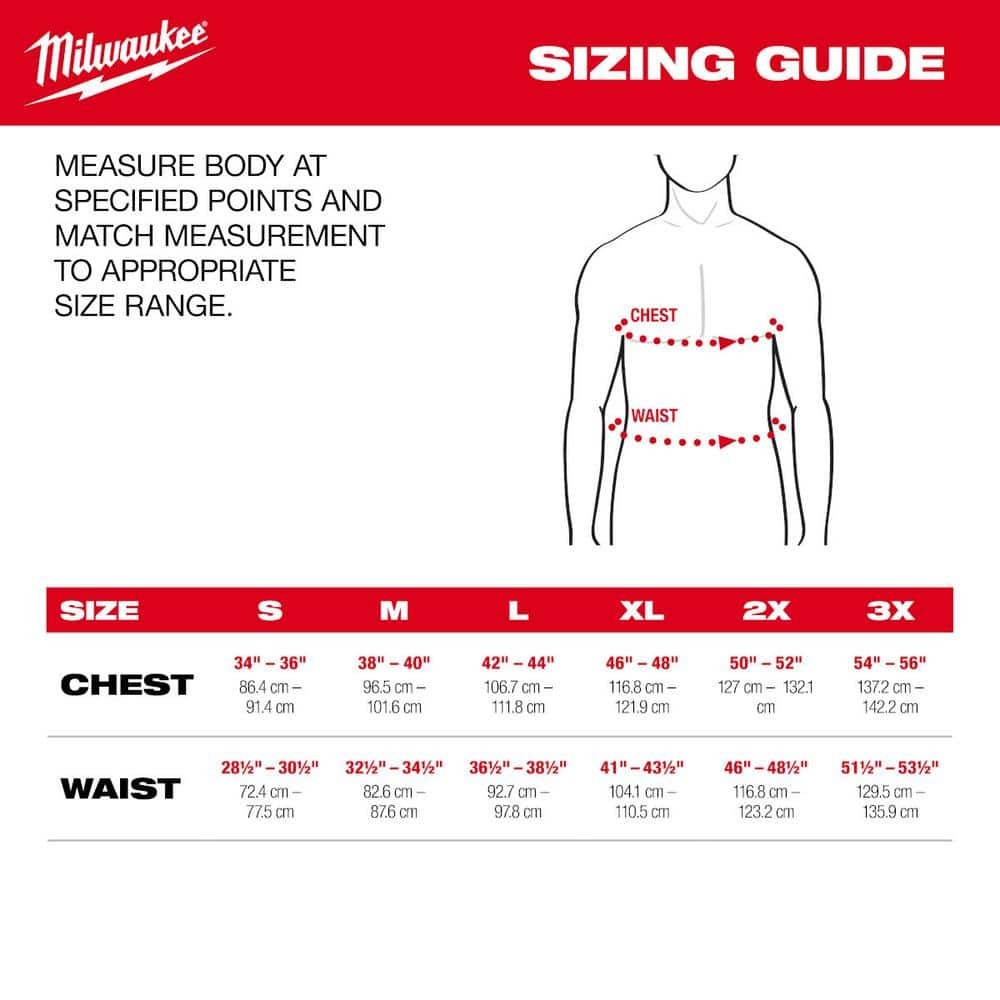 Milwaukee Men’s X-Large Gray GRIDIRON Cotton/Polyester Long-Sleeve T-Shirt